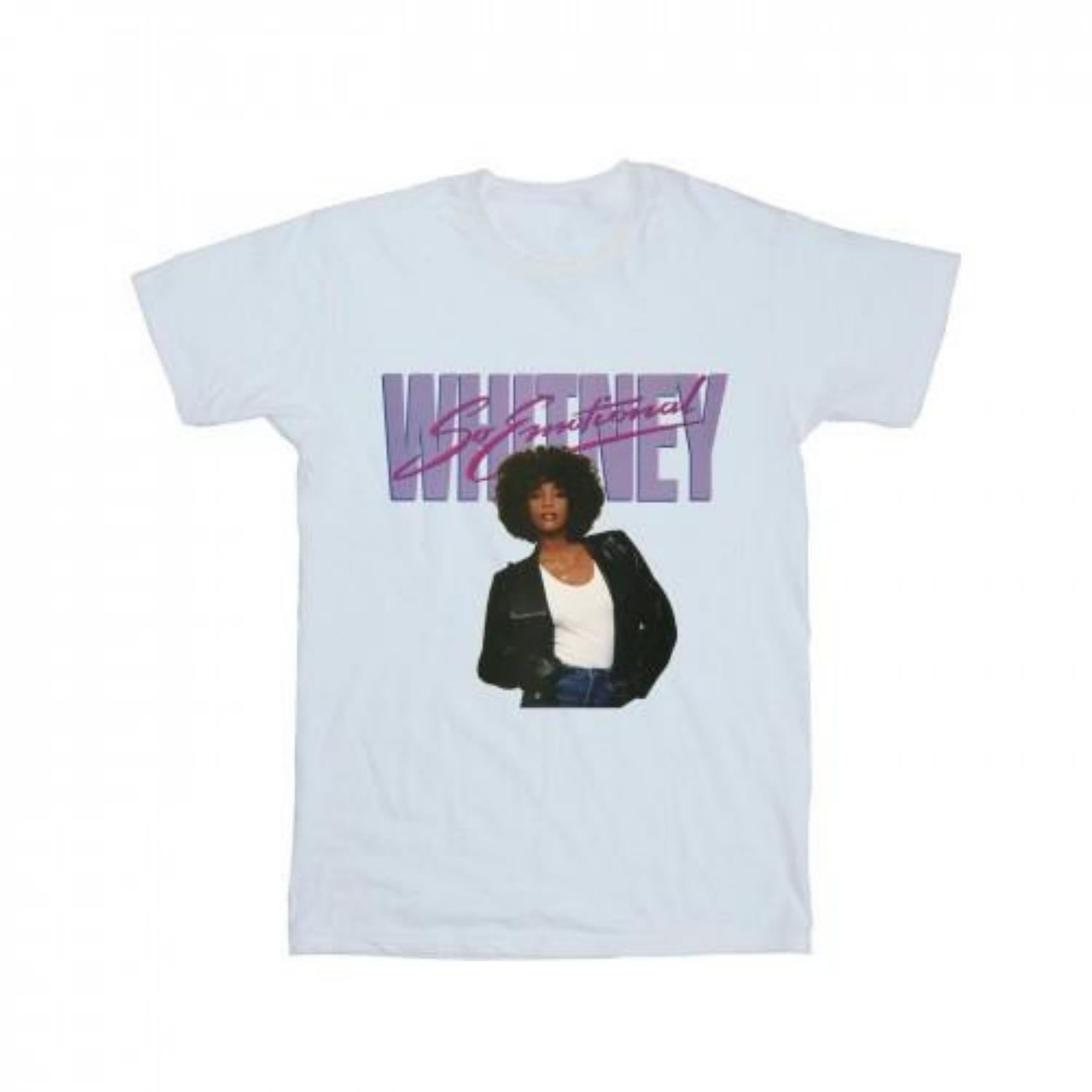 

Whitney Houston Mens So Emotional Album Cover T-Shirt S разноцветный