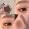 Monochrome Eyeshadow Palette Matte Wine Red Brown Eye Shadow Smoky Pearl Glitter Earth Low Saturation Highlighter Eye Makeup