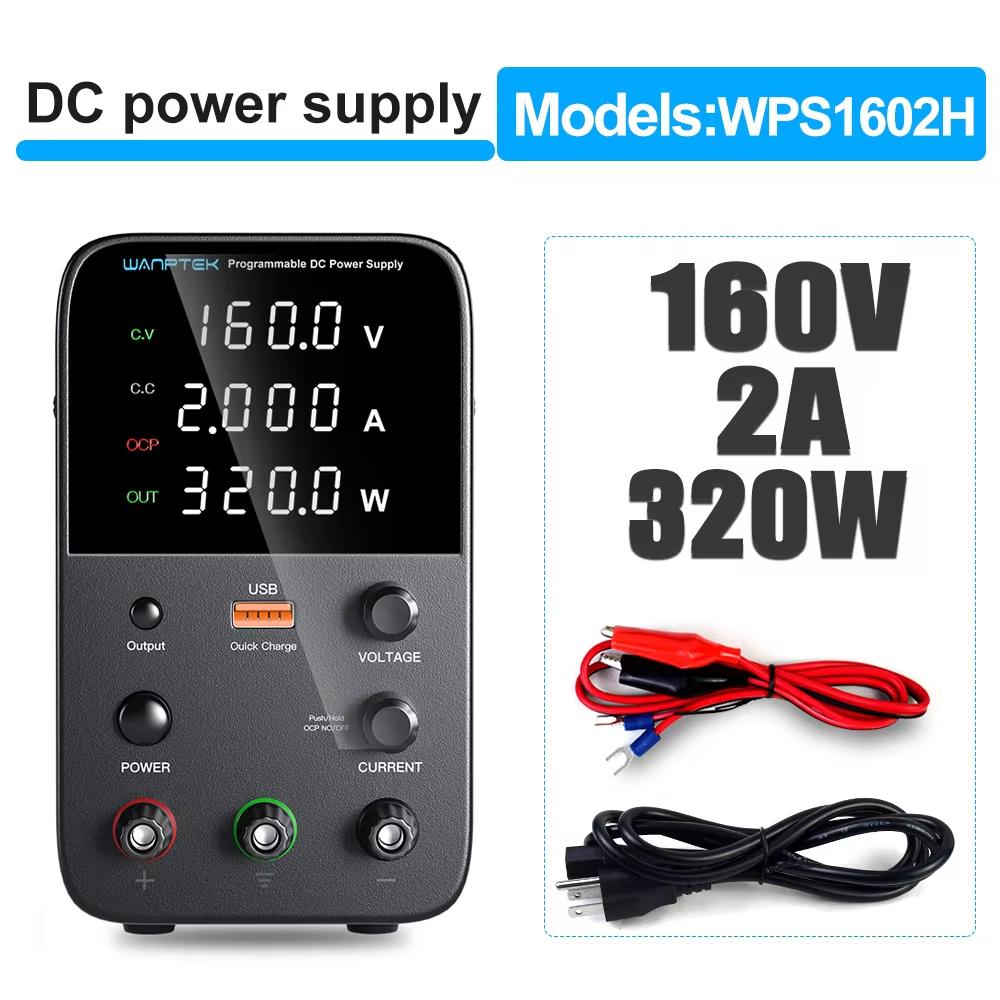 2025 Nový programovatelný DC napájecí zdroj WPS3010H Laboratorní údržba Pracovní stůl 30V 10A Regulátor napěťového proudu AC 220V