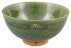 Mino Ware Tableware Large Rice Bowl Spiral Carved Oribe K90118 Men's