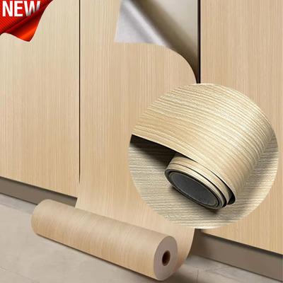 40CM DIY Wandaufkleber Holzmaserung Selbstklebend Küchenarbeitsplatte Schrank Aufarbeiten Wasserdicht Ölbeständig Schlafzimmer Wohnzimmer