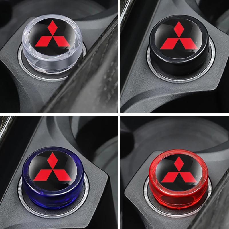 ABS Car Cigarette Lighter Cover Protector Caps for Mitsubishi Lancer ASX L200 Colt Pajero Mirage Outlander Eclipse Decoration WJ0