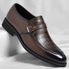 Fashion Men CLassic Business Genuine Leather Shoes Casual Loafers Comfort Soft Sole Wedding Offic Shoes Slip On Social Formal Men Shoes