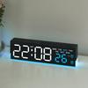 Digital Alarm Clock for Bedroom Desk Clock for Living Room Bedroom with Large Number,Dimmer,Loud Alarm Temperature