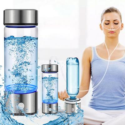 Generatore di bottiglie d'acqua all'idrogeno 3 in 1, bottiglie d'acqua portatili ricche di idrogeno, macchina per acqua all'idrogeno - regalo da viaggio per tutti