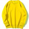 Autumn Winter New Men's Sweatshirt Casual Loose Sports Round Neck Long-sleeved Solid Color Hoodies