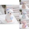 Soft And Cuddly Miniature Alpaca Plush Toy Keychain Bag Accessory In Multiple Shades