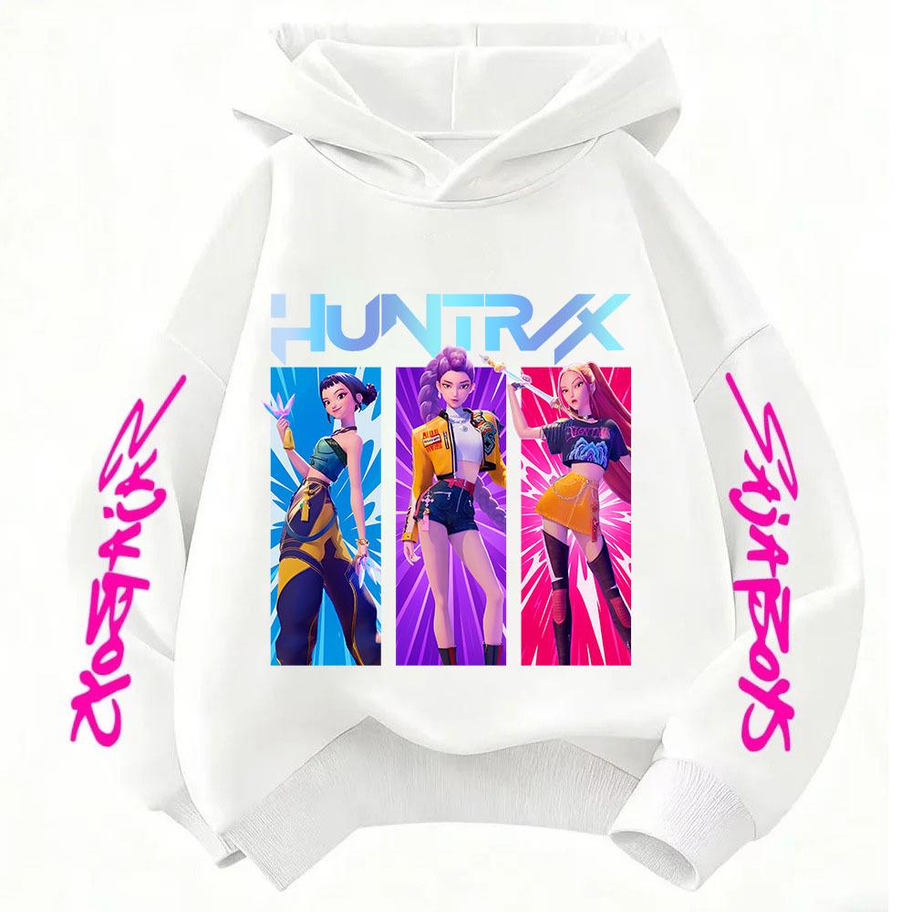 Demon Hunter Team Trendy Autumn/Winter Printed Hoodies for Men & Women