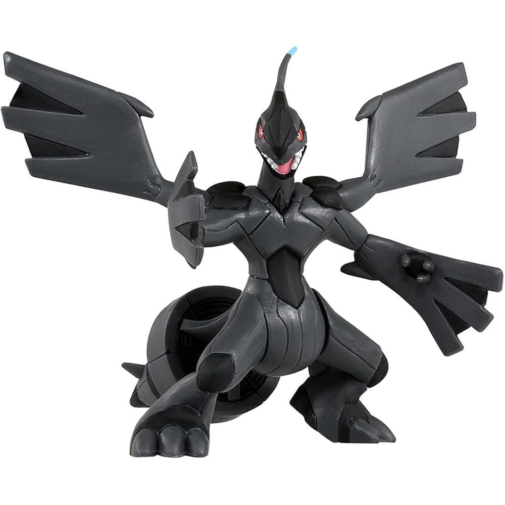Pokemon Moncolle ML-09 Zekrom Collectible Figure 6 Inches Tall Action Toy