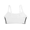 Adidas Originals Thin Strapless Bra with No Underwire Soft and Comfortable Collar Easy to Remove Women's 1-Pack White 4A4H00-100