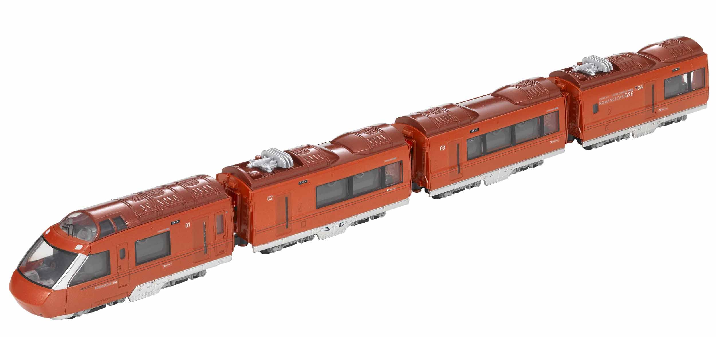 

B Train Shorty Odakyu Electric Railway Type 70000 GSE Set 4-вагонный