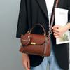 Women's Versatile Bag 2025 New Handbag Crossbody Bag Genuine Leather Shoulder Bag Light Luxury Style High-end Commuter Bag