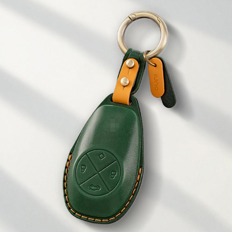 Genuine Leather Protector for Leapmotor T03 S01 C11 C01 Key Case Cover Fob
