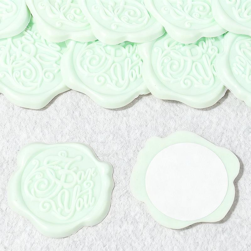 Wax Seal Stamp Kit: Embossed Stamp, Sealing Wax, Stickers for Envelopes, Postcards, Love Letters, and Gifts