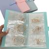Anti-oxidation Jewelry Organizer Folder Ring Earrings Necklace Storage Protective Book Jewelry Packaging Display Hermetic Bags