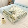 Class A Washed Cotton Soybean Fiber Gauze Quilt - Double Layer Summer Cool, Machine Washable