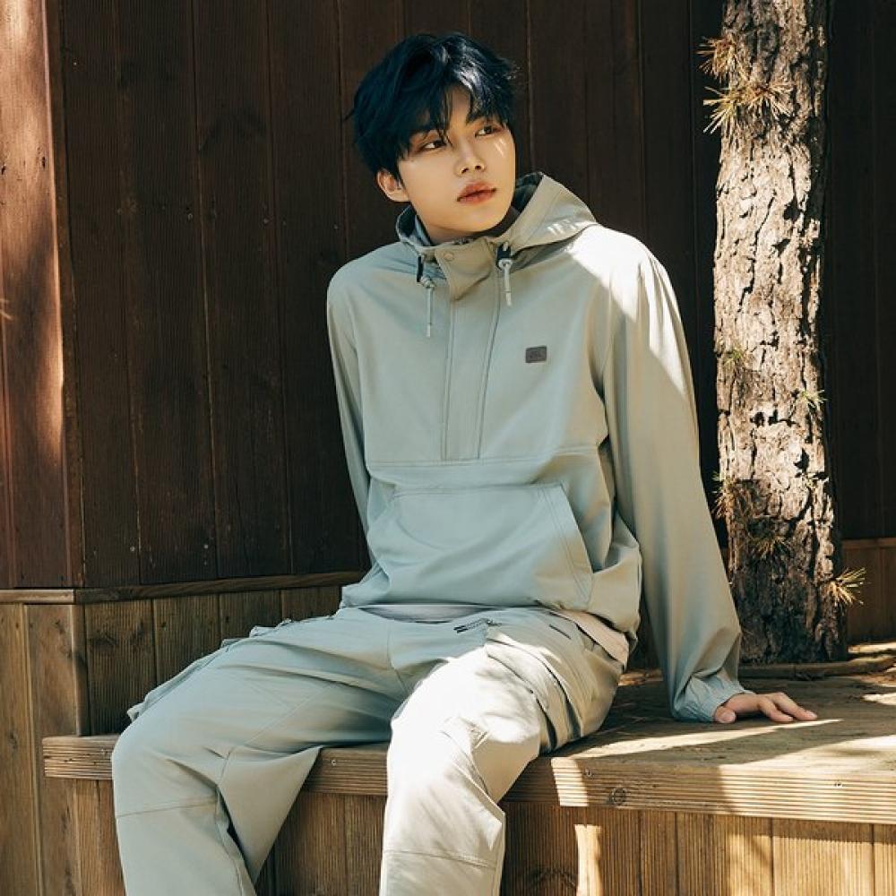 Анорак BBC Earth Stretch Brush Оливковый [Парк Джебевон Ганвук] 085