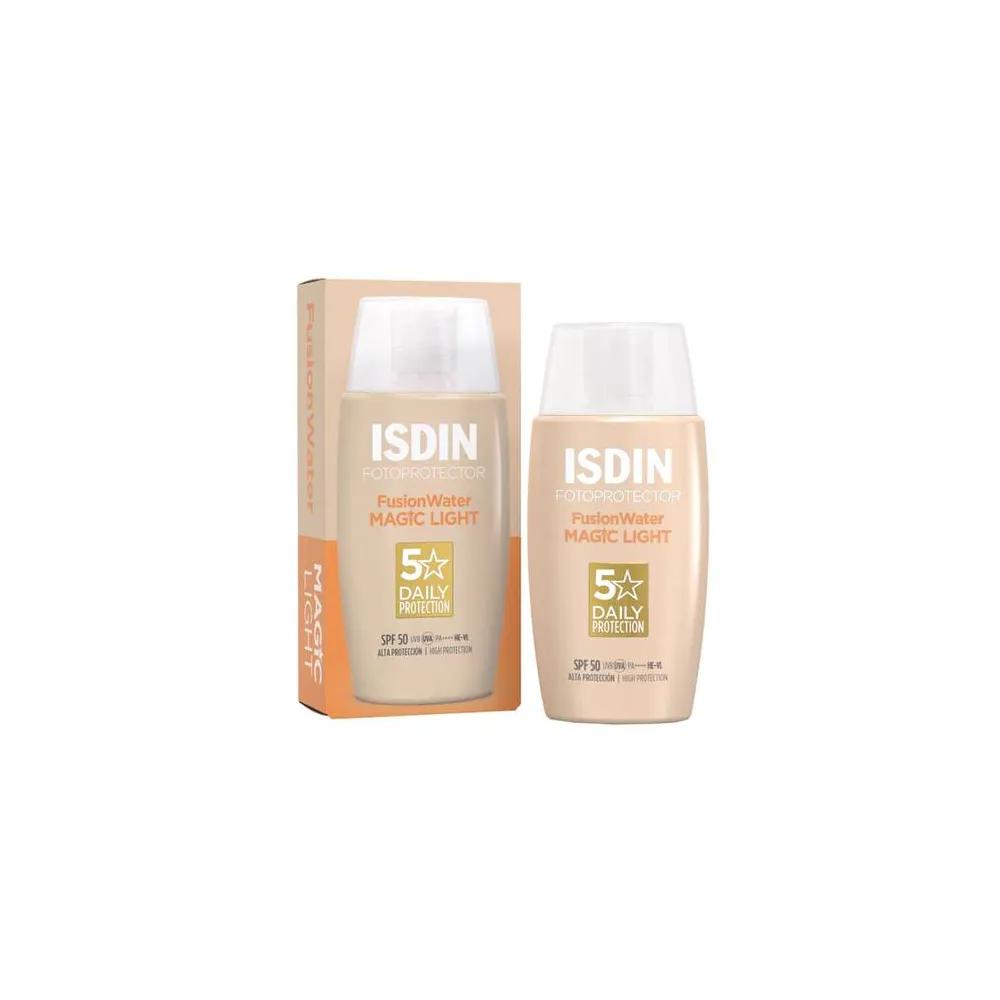Isdin Sun Cream Photo Protector Fusion Water Color Light SPF50, 50 мл