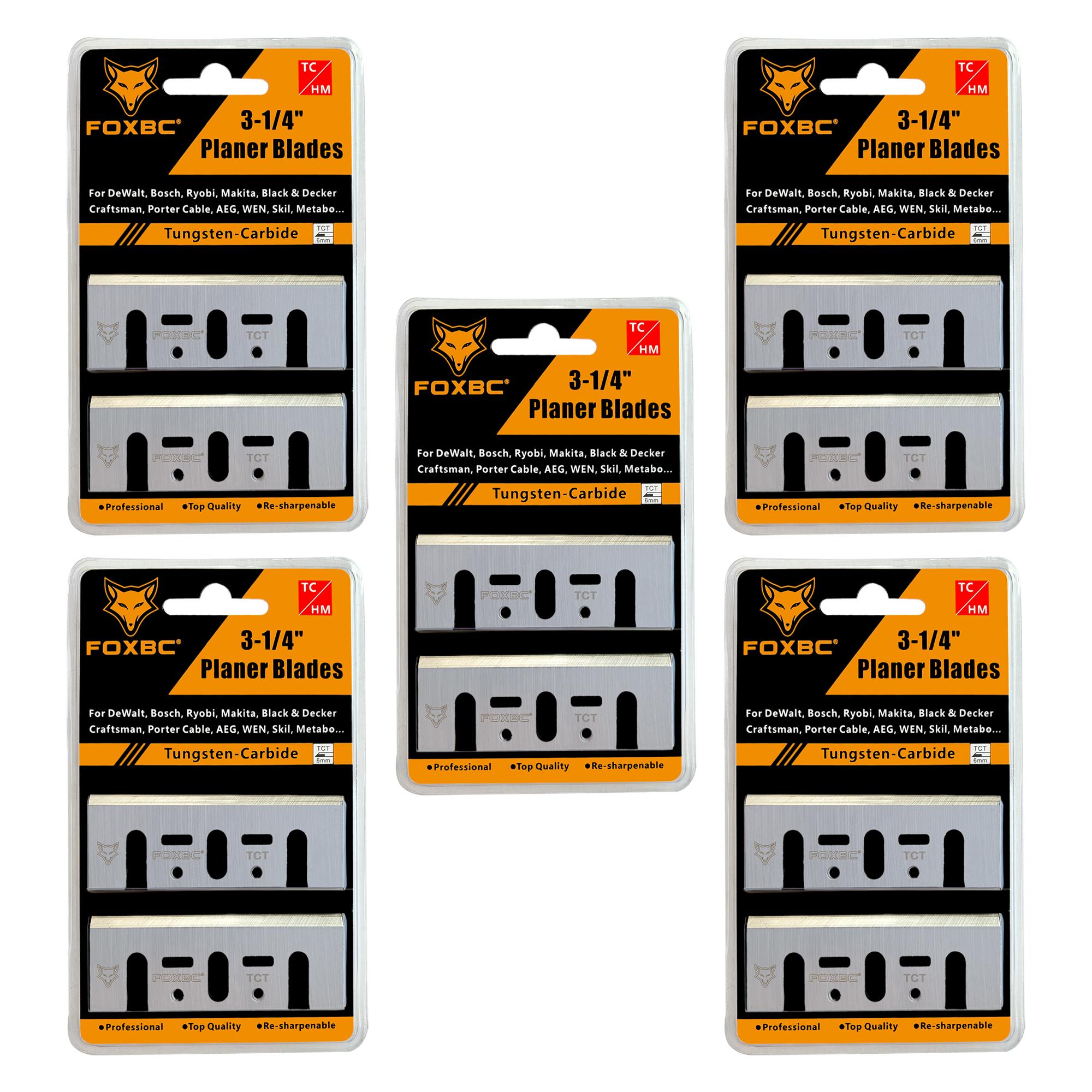 FOXBC 82mm TCT Carbide Planer blades