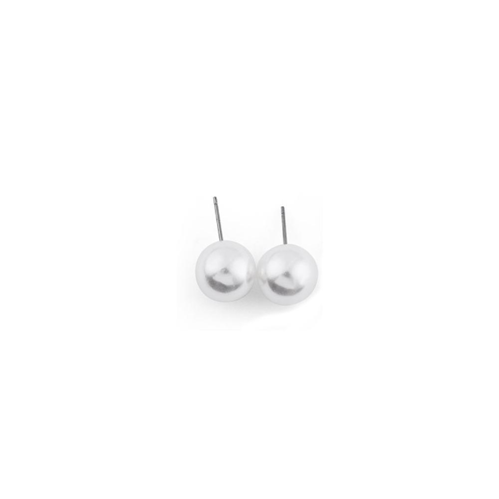 4mm 5mm 6mm 8mm 10mm 12mm Round Ball Earrings Round Shape Ear Stud  Wedding Engagement