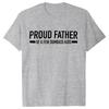 Funny Shirt for Men Clothing Proud Father of A Few Dumbass Kids Print T Shirt for Men Fathers Dad Gift T-shirts Short Sleeve Top