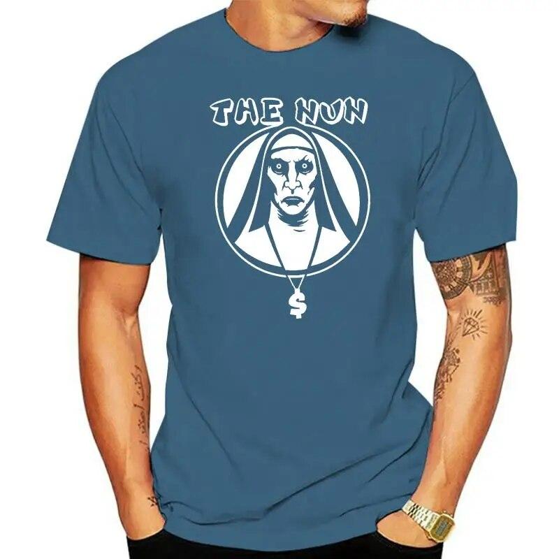 The Nun Catholic Horror Terror Black T-Shirt Customize Tee Shirt