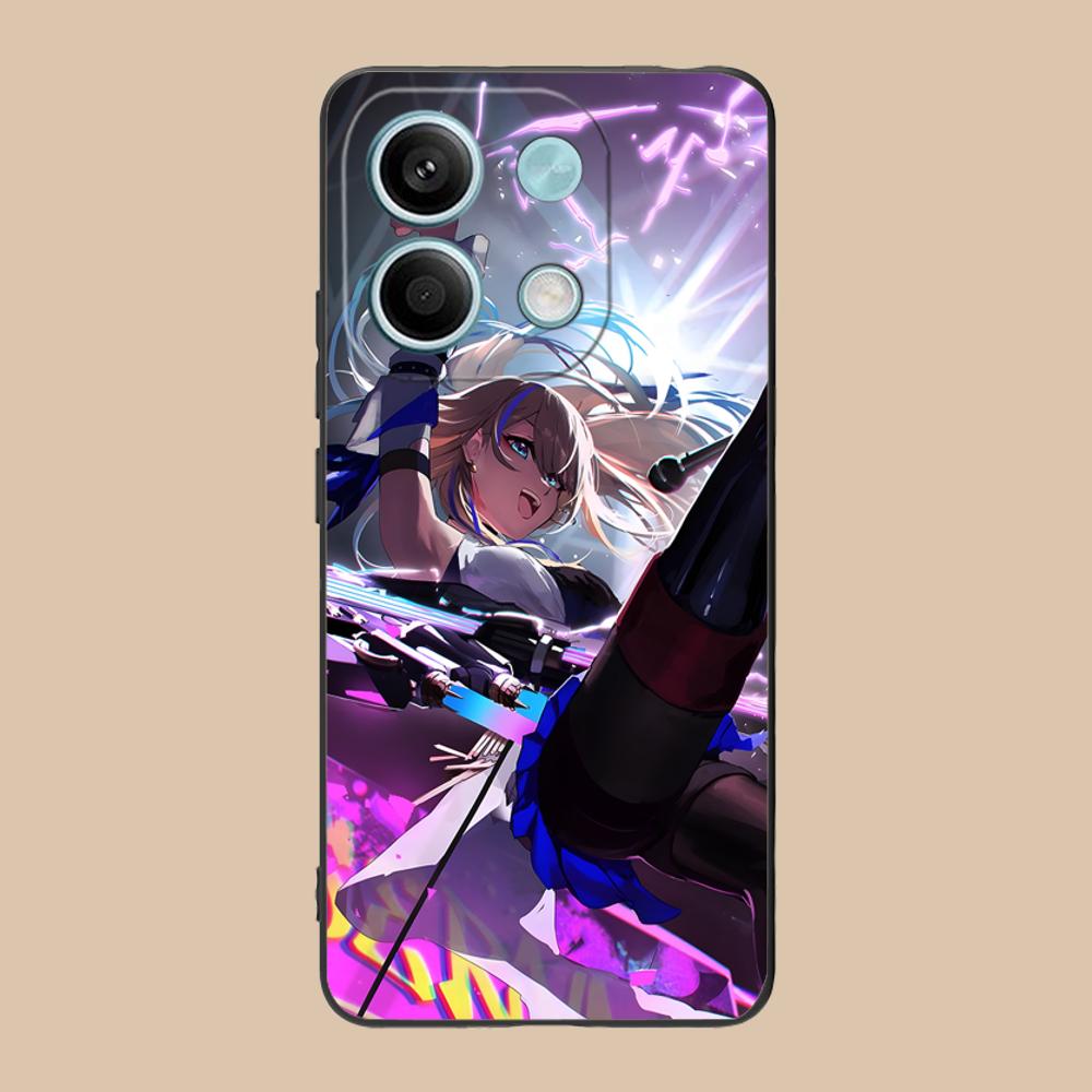 HSR Serval Matte TPU Mobile Phone Case for Xiaomi 15 14 13 12 Mi 11 T Ultra Lite Pro S X 5G Colorful Printing Cover