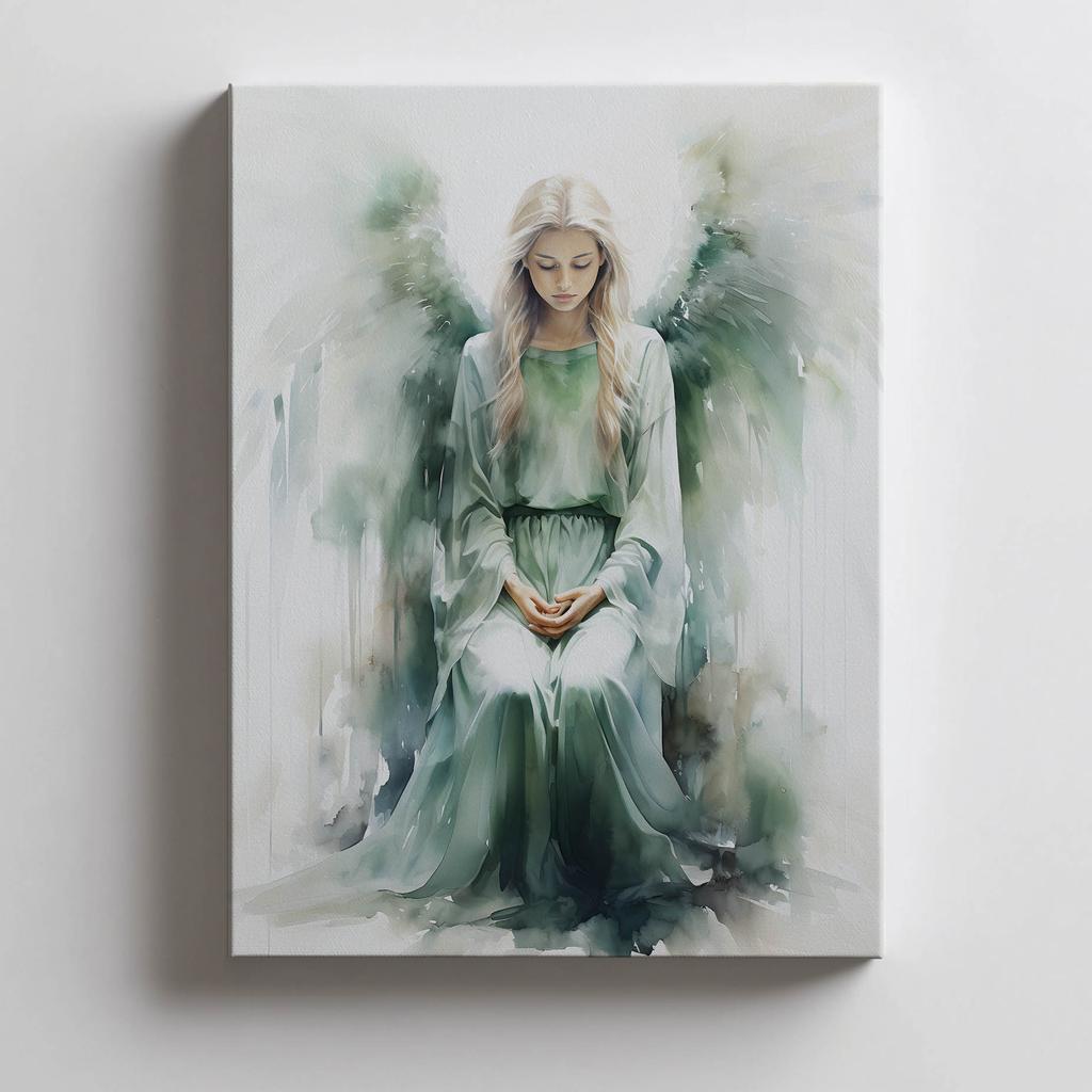Plakat Światło Szmaragdowego Anioła Plakat Światło Szmaragdowego Anioła, 70X100 Cm, Bez Ramy, Papier Matowy 230 Gsm