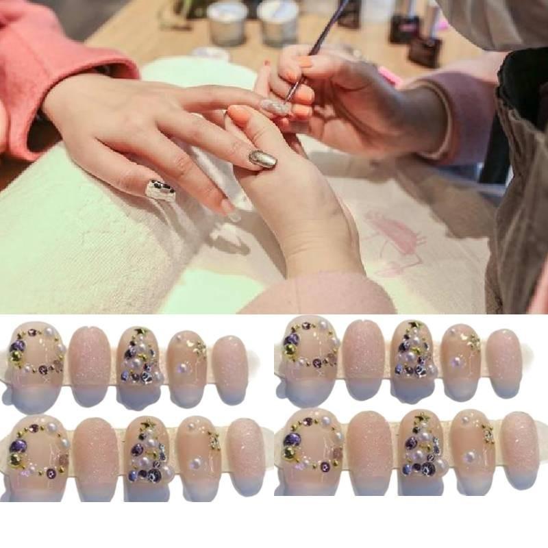 Nail Wear Handmade Fashion Casual Simple Exquisite Classic Nail Style Patch