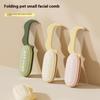Pet Folding Facial Cleaning Comb Removes Tear Stains Row Comb Portable Dog Hair Repair Scissors Cat Hair Comb Pet Clean Supplies
