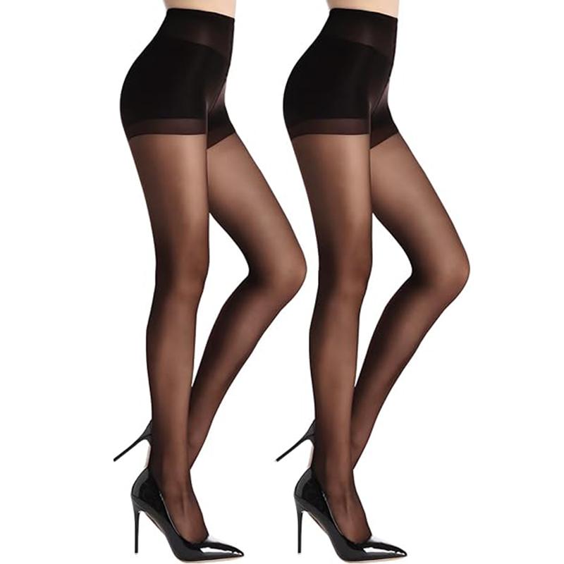 Hoge Kwaliteit Dames Elasticiteit Anti-Haak Draad Kousen Queen Dames Grote Maat Sexy Dagelijkse Transparante Panty 20D Nylon Panty Medias M brown