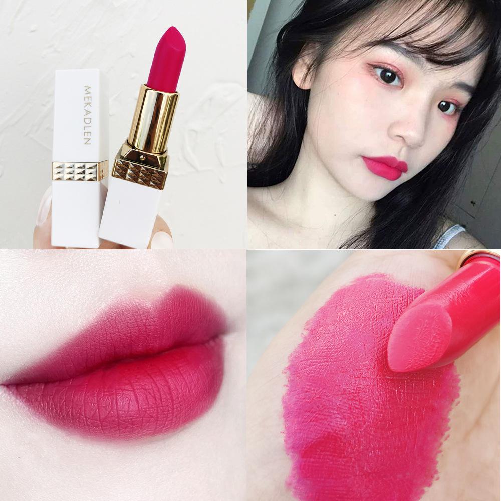 McCarthy Lun Orange Lipstick - Carrot Orange, Creamy Rose, Purple-Pink Matte, Brightening, Niche Lipstick for Women.