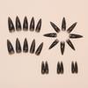 Halloween Dark Pointed Nail Wearing Nail Cold Feeling Sweet Cool Ins Wind Fake Nail Removable Manicure 24 Pieces