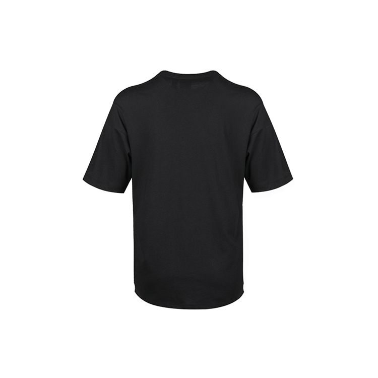 Adidas Trefoil Logo Crew Neck T-Shirt Women Tops Black EC1884