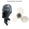 11 5 8x11 G 3 Blades Aluminum Propeller Outboard Motor for Yamaha 40 60hp