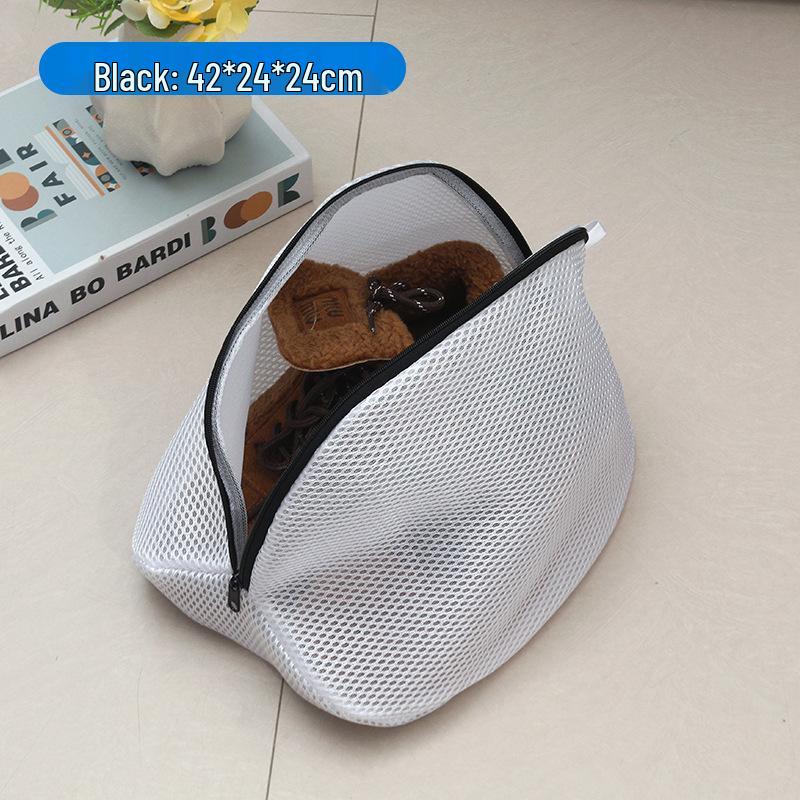 Verdickter Schuhwaschbeutel aus Polyester - Anti-Deformations-Schutz für die Wäsche