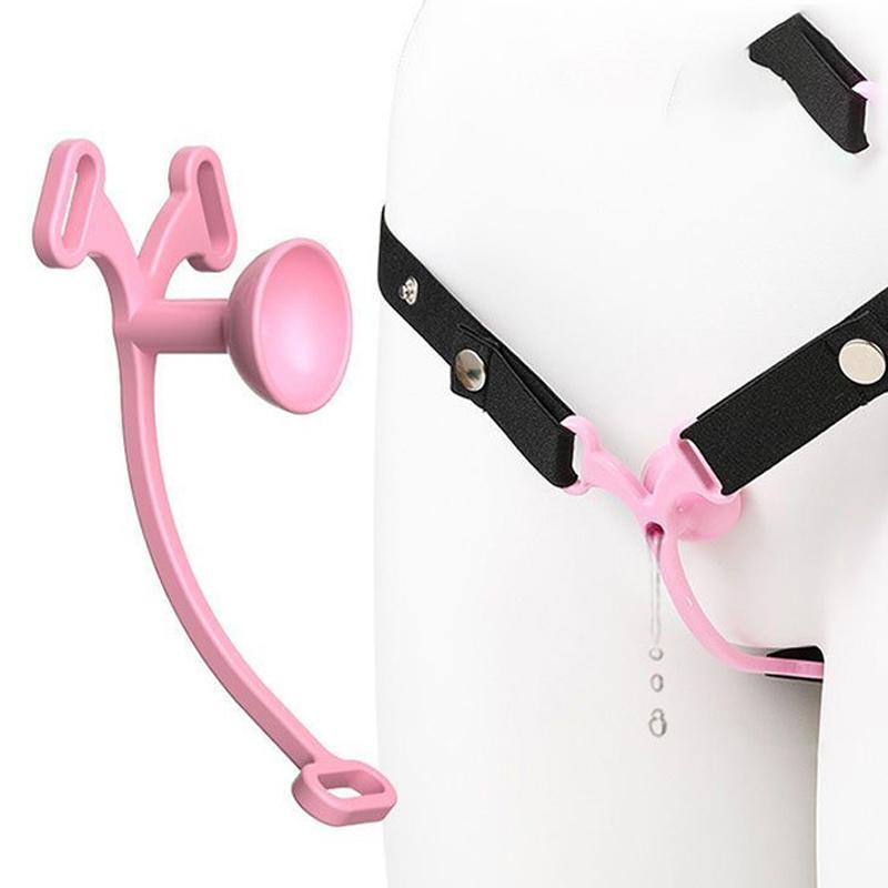 Noszona klatka sissy dla mężczyzn Ulepszony klips FuFu Urządzenie do chastity wiążące majtki Płaski penis Erotyczna zabawka seksualna
