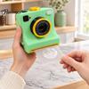 Manual 3D Coffee Printing Tool Printed Latte Art Printer, One-Click Powder Stencil Maker with Hot Chocolate Pattern Printer Interchangeable