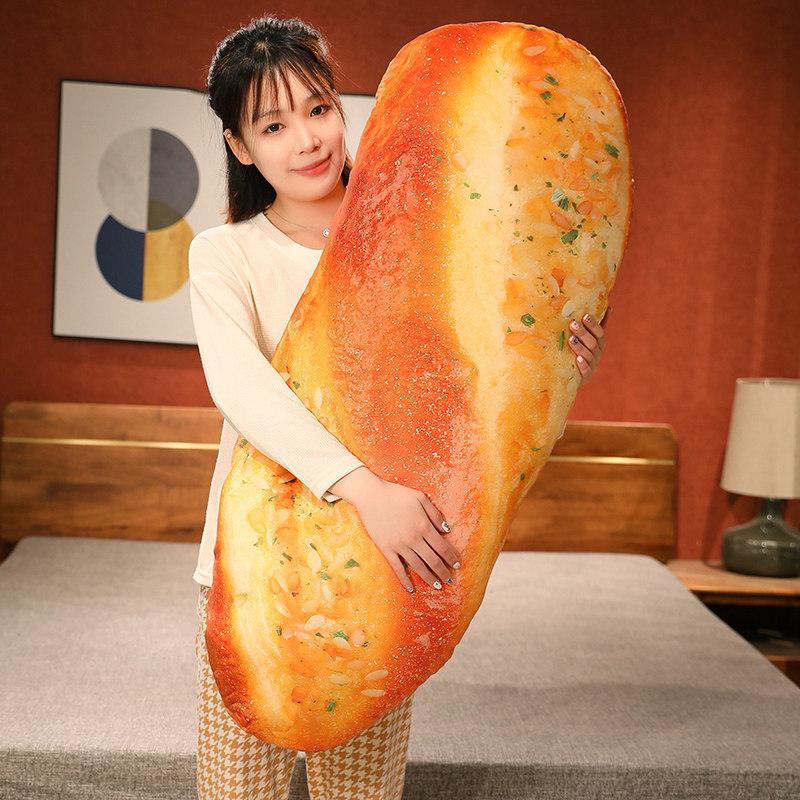 Simulation Food Butter Bread Throw Pillow Plush Toy Bread Doll Home Sofa Pillow Cushion Activity Gift
