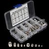 150 Pcs 304 Stainless Steel Thread Repair Insert Kit M3, M4, M5, M6, M8 Coiled Wire Design HeliCoil Type Insert