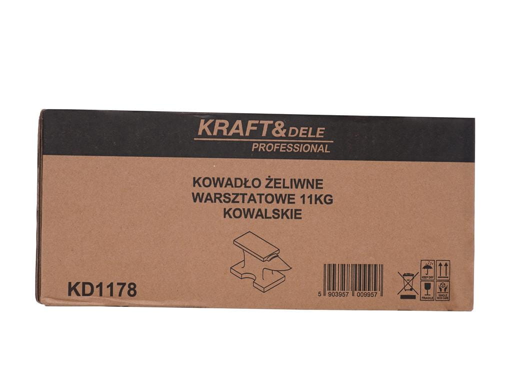 Kowadło Żeliwne 11Kg Wysoka Wytrzymałość | Kraft&Dele