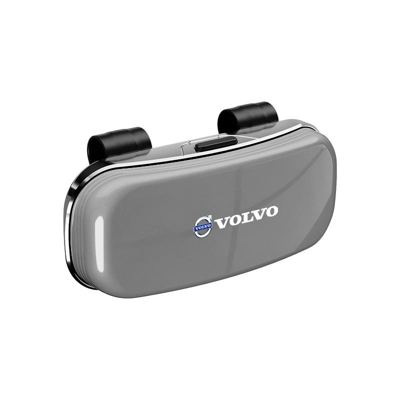 Car Visor Glasses Box Auto Sunglasses Storage Case For Volvo Xc60 XC40 EX40 Xc90 S60 S90 EX30 V40 V60 V50 V90 S80 C40 V70 XC70