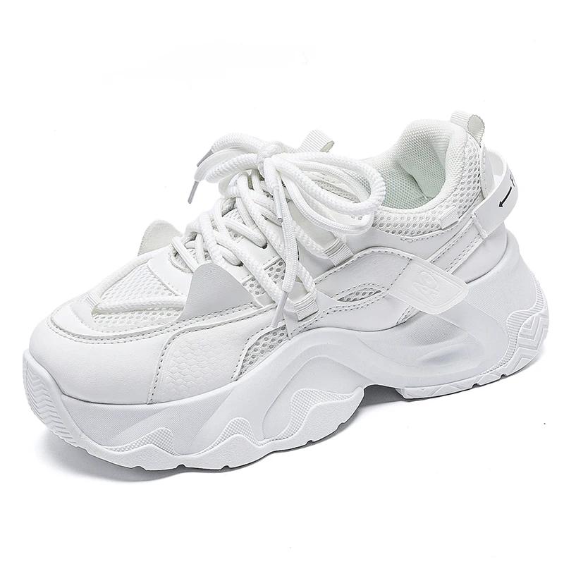 Fashion Plateforme Round Tip Summer Sneakers Woman Tennis Boots Luxury Brand Training Shoes Sport 4yrs To 12yrs Famous To Play