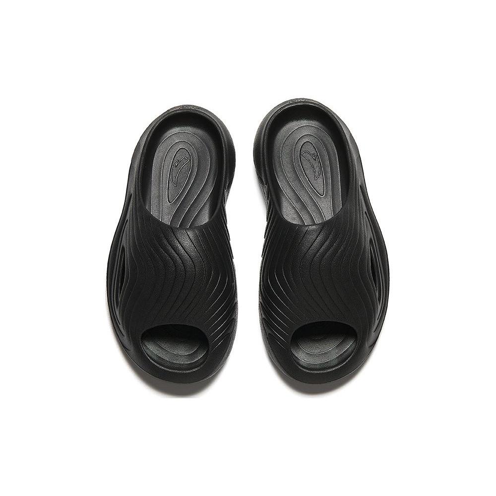Anta Dolphin Platform Sports Slippers Men's Black 912428538-5