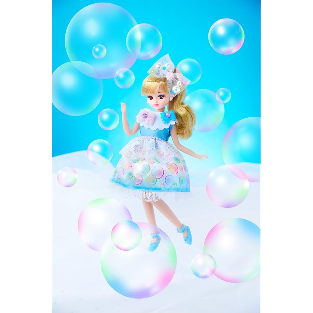 Licca-chan Doll LD-06 Rainbow Soap Design 20cm Collectible Toy