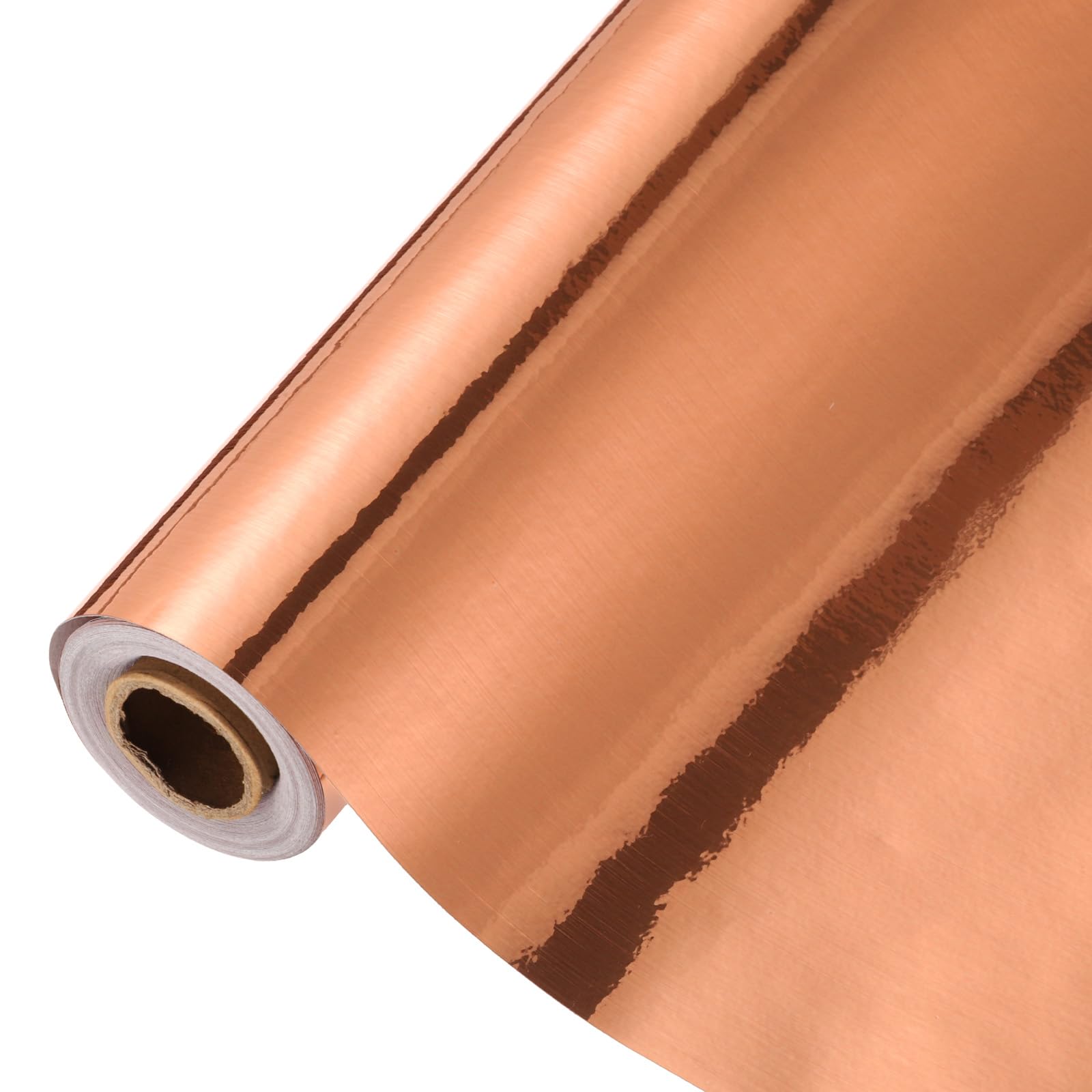 

uxcell Brushed Rose Gold Wallpaper, 40cm x 10m, Self-Adhesive, Waterproof, Peel and Stick, for DIY Kitchen Counters, Cabinets, and Bathrooms
