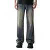 American High Street Vibe Retro Old Jeans Men's Tide Loose Straight Slightly Thin Cleanfit Long Pants