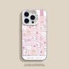 Applicable to Apple 11/11 mobile phone case 11promax matte domestic Huawei oppo Redmi colored silver doll Kitty