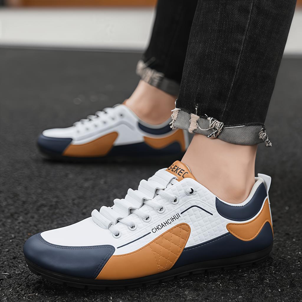 Men'S Shoes Spring And Autumn New Style, Comfortable Soft Sole Breathable Casual Sports Shoes, Men'S Casual Athletic Shoes