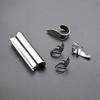 Guitar Slide Stainless Steel Tone Bar Guitar Lap Slide Tone Bar with 3Pcs Finger Picks & 1Pc Thumb Pick for Guitar Bass